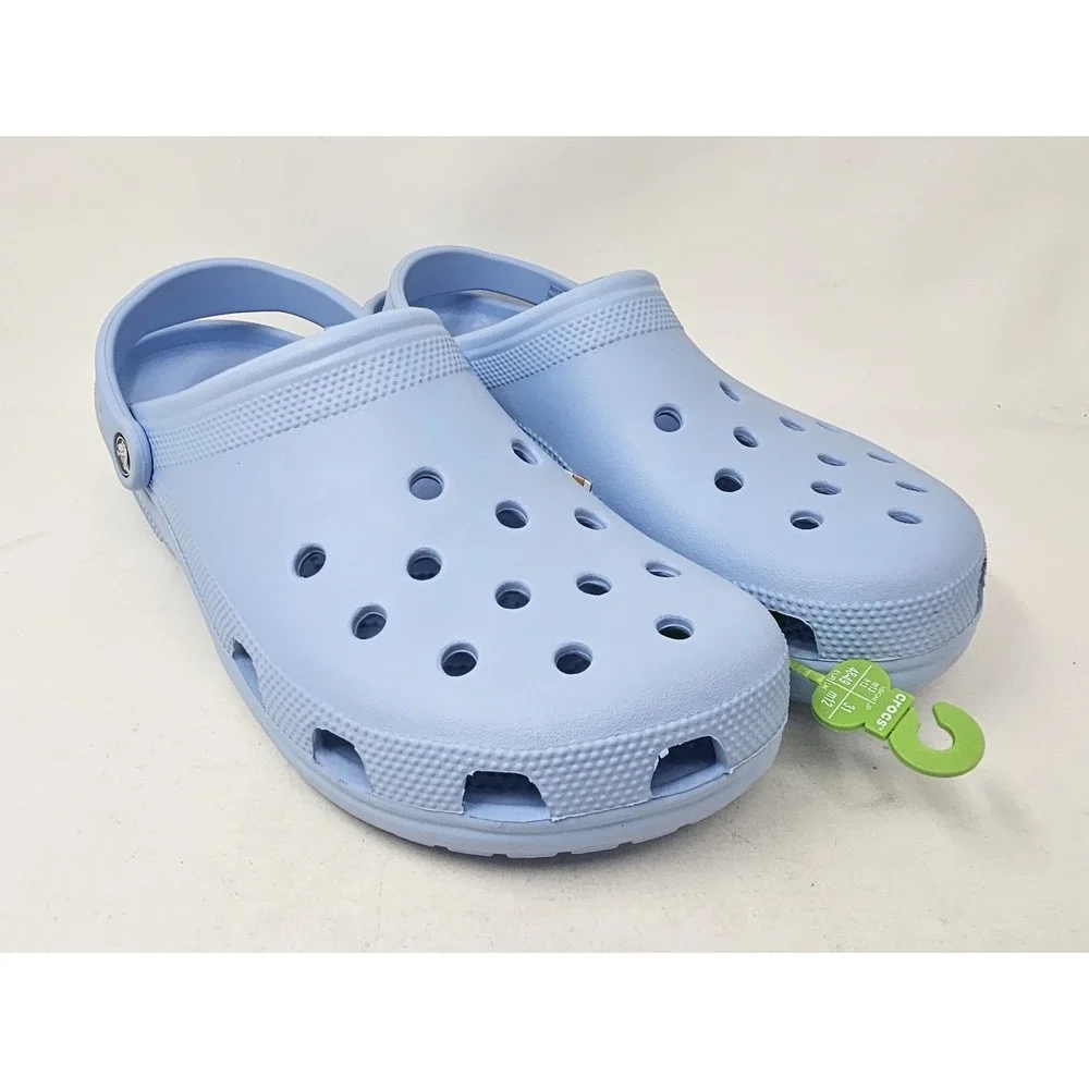 Crocs Classic Slip-On Sandals, Blue Calcite, Men's Size 13M, 10001-4NS, NEW!